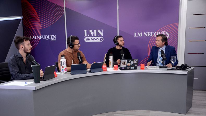 El fiscal general pasó por el estudio de LM Neuquén. | LM Neuquen El fiscal general pasó por el estudio de LM Neuquén.