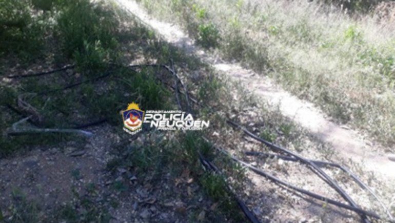 Los robacables fueron descubiertos con cables de fibra óptica, entre otros elementos delatores. 