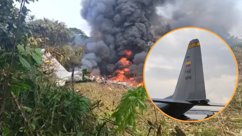 Más de 60 muertos luego de que se estrelló un Hércules de la Fuerza Aérea de Colombia | LM Neuquen Más de 60 muertos luego de que se estrelló un Hércules de la Fuerza Aérea de Colombia