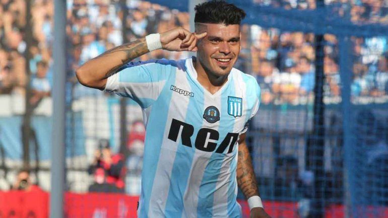 El delantero volvió a la Academia y se tiene fe ante el Millo.