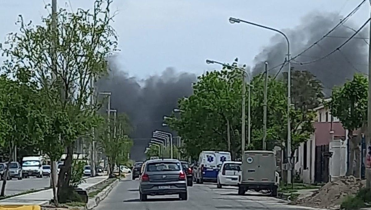 ¿De qué se trató la densa nube negra que se vio en la ciudad?