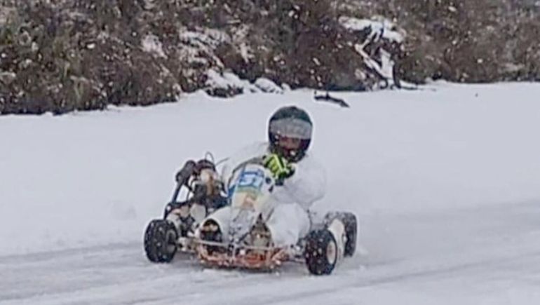 Tierra del Fuego: después de 22 años vuelve el karting sobre hielo