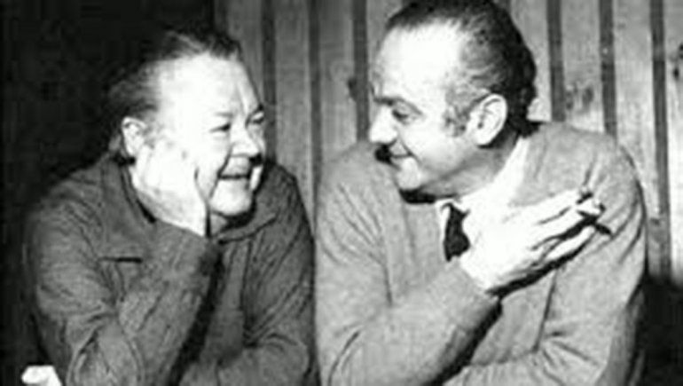 Piazzolla y Troilo.