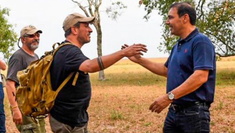 Tras las críticas, Cabandié se mostró con Valdés en Corrientes