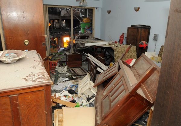 Imágenes de la tragedia