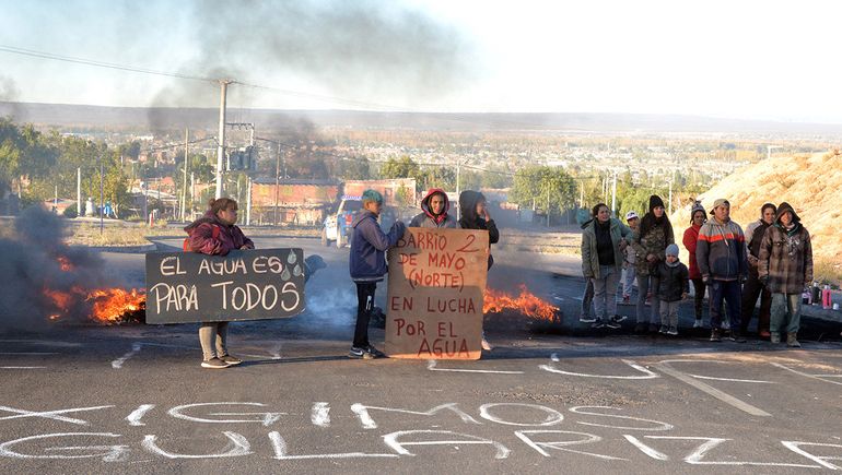 Uno de los reclamos previos del sector 2 de mayo. Uno de los reclamos previos del sector 2 de mayo.