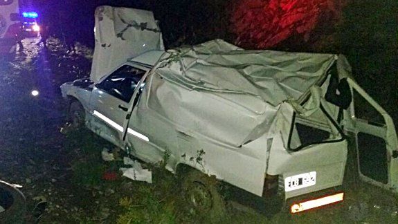 Un herido en un vuelco cerca de Villa La Angostura
