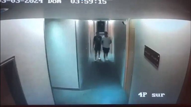 Revelaron imágenes de los jugadores de Vélez en el hotel, luego del presunto abuso sexual