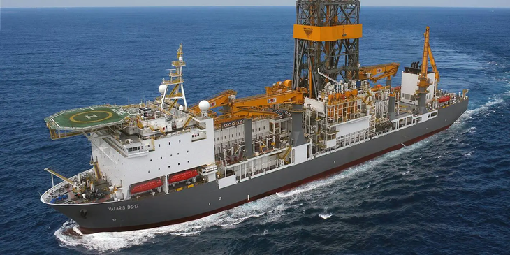 El buque Valaris terminó de perforar el pozo offshore Argerich. El buque Valaris terminó de perforar el pozo offshore Argerich.