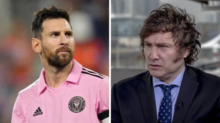 Javier Milei respaldó a Lionel Messi tras el ataque a su mansión en Ibiza y  le