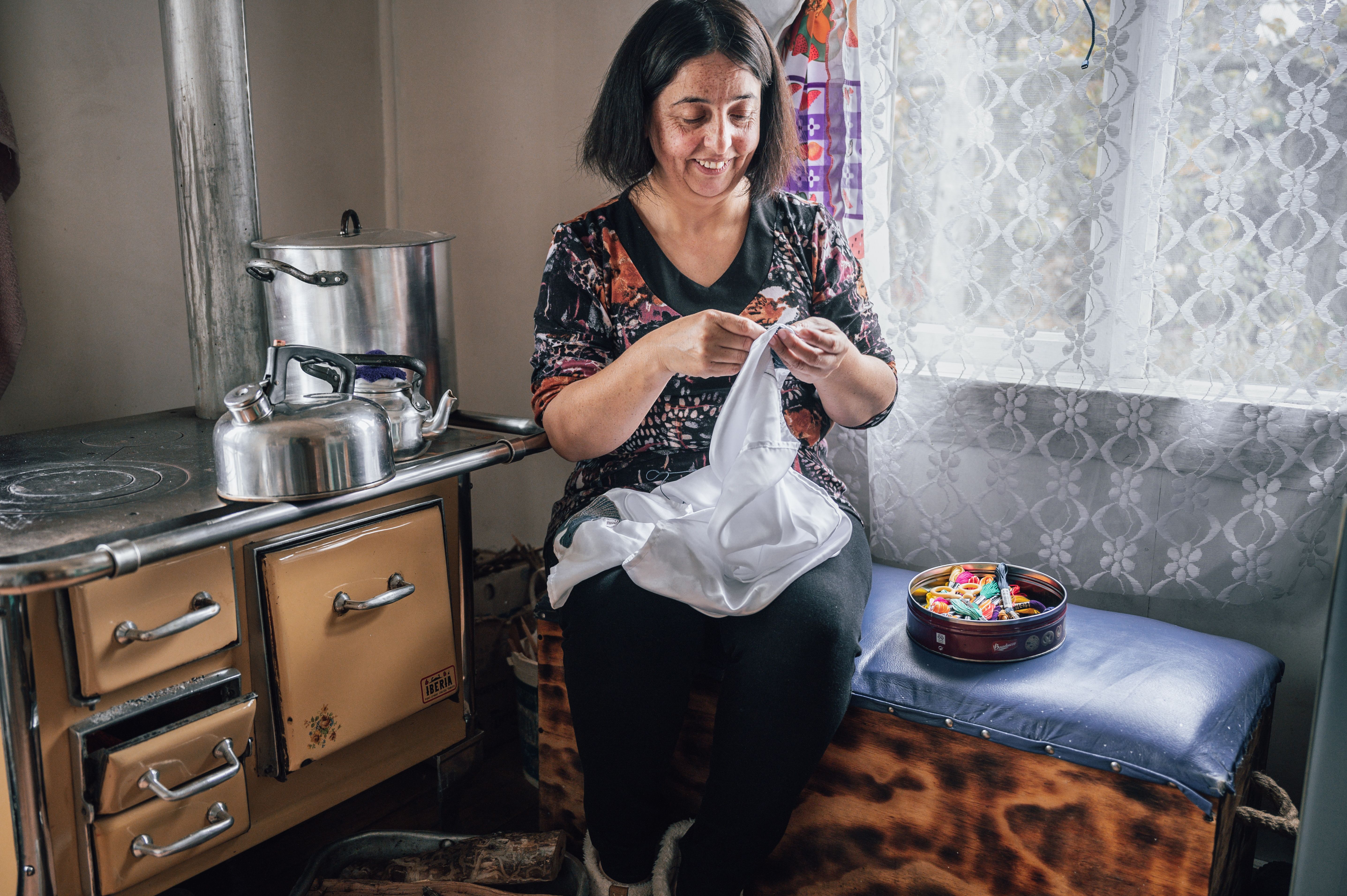 Atlas textil, el podcast que recorre historias de tejedoras de la Patagonia. Foto: gentileza