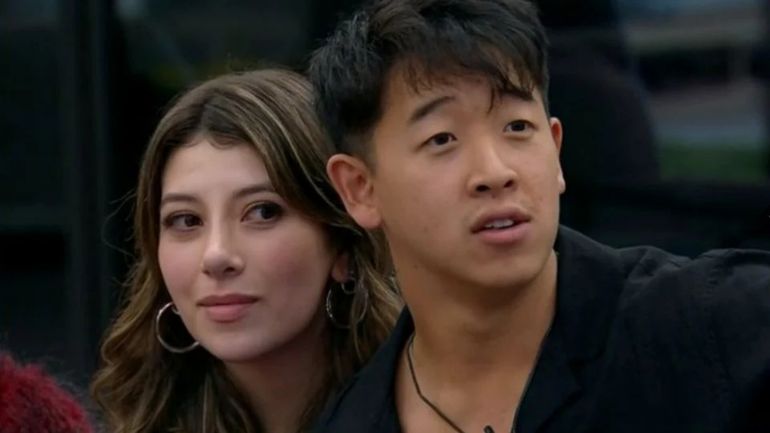 Martín Ku y Marisol, su novia Martín Ku y Marisol, su novia