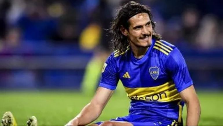 La dolorosa foto de Cavani recuperándose de la lesión