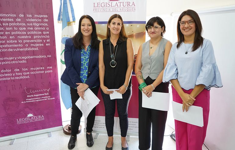 Las periodistas que fueron reconocidas. Las periodistas que fueron reconocidas.