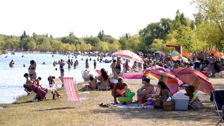 Ardió la ciudad: la temperatura máxima llegó a casi 41°C