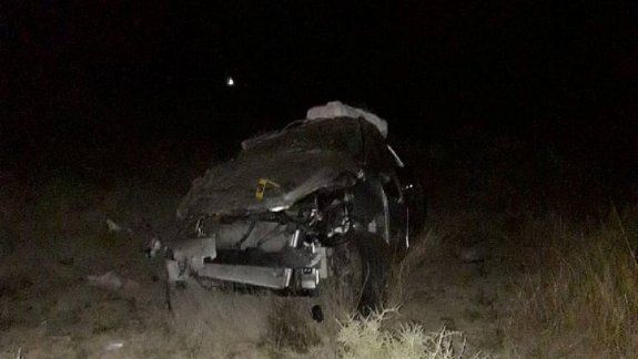 Vuelco fatal en Ruta 151: murió una mujer y hay tres heridos
