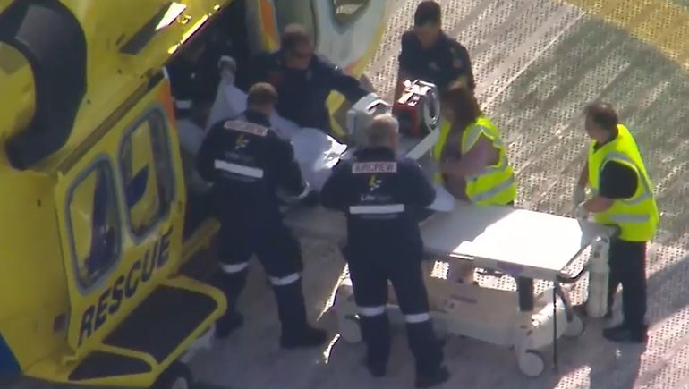 La víctima del ataque de la leona tuvo que ser trasladada de urgencia en helicóptero