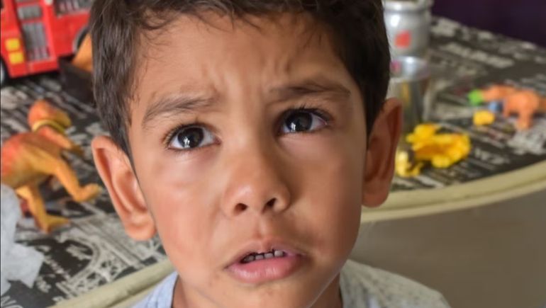 Ángel López, el nene de 4 años que murió por los golpes que le dieron. Ángel López, el nene de 4 años que murió por los golpes que le dieron.