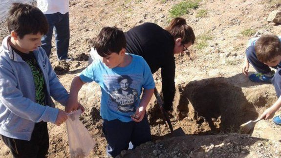 Lo encontró una vecina que había participado de un curso de arqueología.
