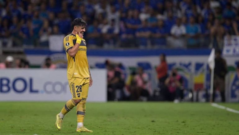 El inmediato pedido de disculpas de Adam Bareiro por su expulsión en la derrota de Boca: Seguramente fallé