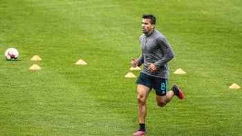 el huevo volvio a entrenar, con recaudos, junto al sporting el huevo volvio a entrenar, con recaudos, junto al sporting