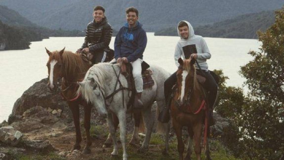 Napoleón Gallardo pasa su cumple en la Patagonia y decide por aquí su futuro