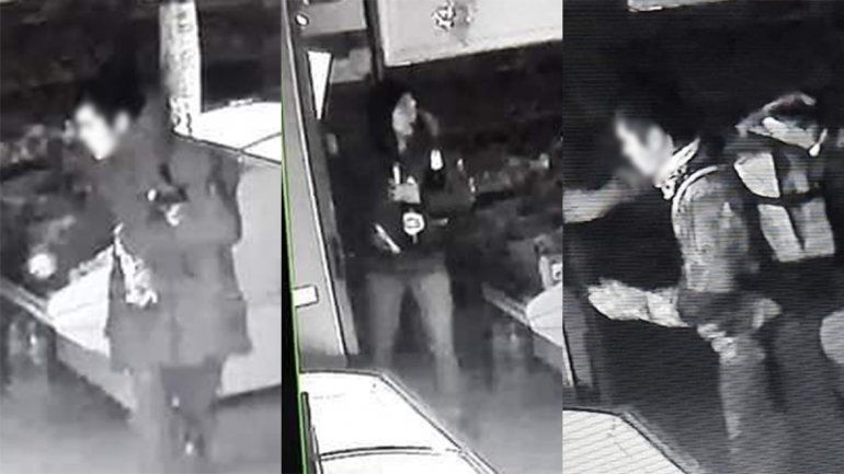 Robaron 13 mil pesos en bebidas de un conocido local de Junín y fueron escrachados