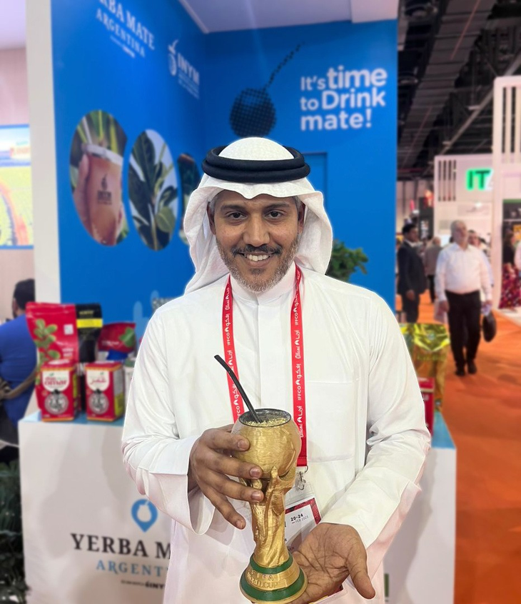 El mate argentino, un éxito en Siria. Foto: INYM El mate argentino, un éxito en Siria. Foto: INYM