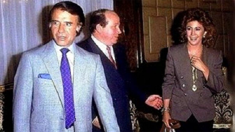 Carlos Menem y María Julia Alsogaray