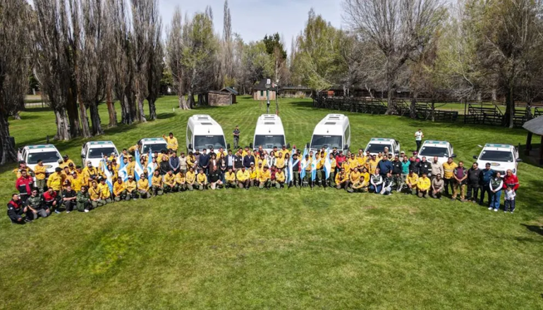 El equipamiento fue entregado en Junín de los Andes.
