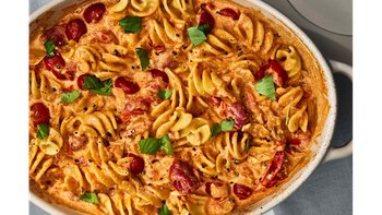 Pasta feta, fácil y sabrosa. Pasta feta, fácil y sabrosa.