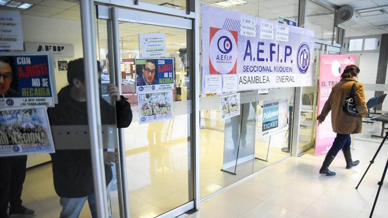 No hay atención al público en AFIP por una protesta de empleados