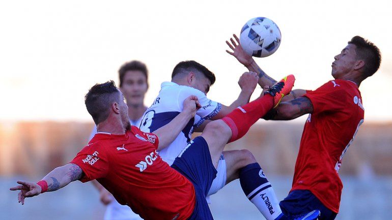 En un partido trabado