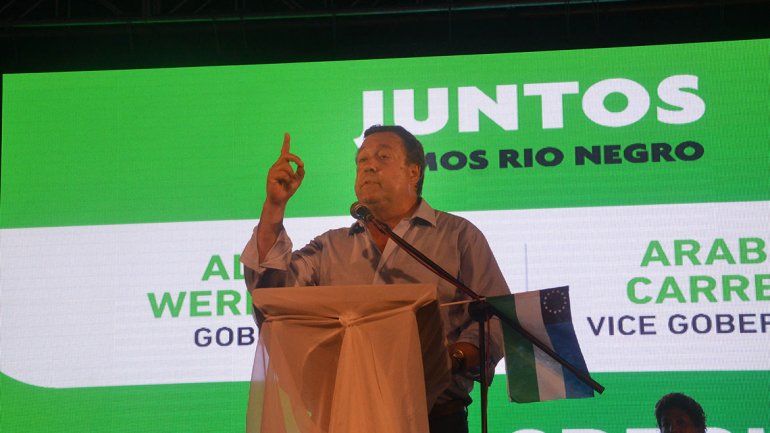 Weretilneck: Los partidos nacionales no se pueden quedar con los sueños rionegrinos