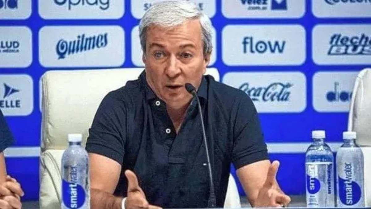 ⁠¿En duda? El presidente de Vélez habló sobre los visitantes para el duelo ante Racing por Libertadores