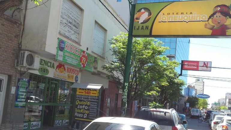 Así fue el momento del robo de la quiniela en el Bajo Neuquino