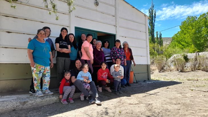En el paraje, todas las casas tenían huertas. Foto: gentileza. En el paraje, todas las casas tenían huertas. Foto: gentileza.