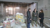 La obra del nuevo Mercado Cultural avanza en Neuquén / Foto Prensa Municipio