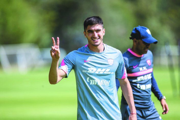 Tuti del Prete en su nuevo lugar de trabajo