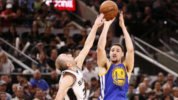 los spurs perdieron con los warriors: bajo aporte de manu