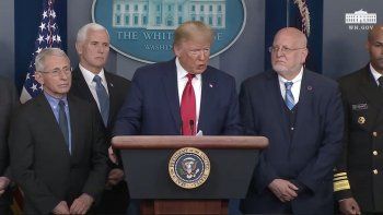 Trump analiza medidas de aislamiento parcial ante la pandemia. Trump analiza medidas de aislamiento parcial ante la pandemia.