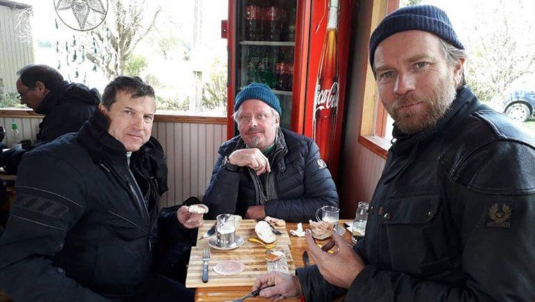 Un Jedi suelto en Zapala: Ewan McGregor está filmando un documental