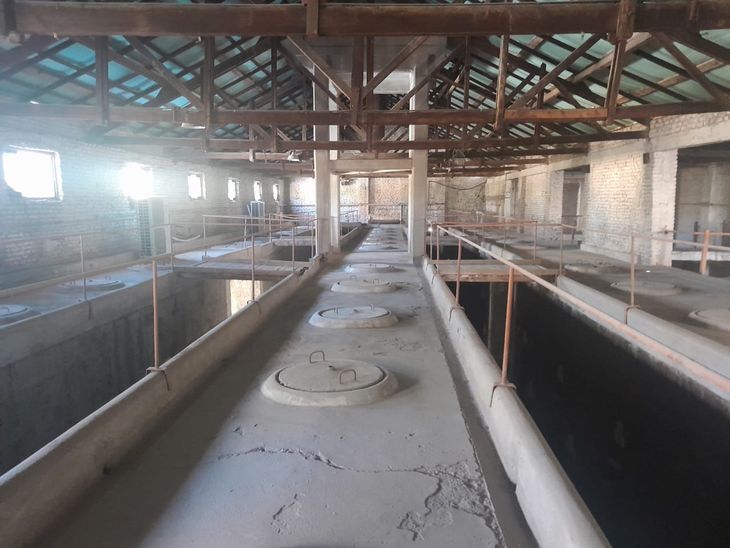 Ex planta de la reginense. Foto: gentileza prensa Villa Regina. Ex planta de la reginense. Foto: gentileza prensa Villa Regina.