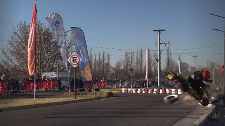 El tremendo palo que se pegó un importante piloto de Karting en Neuquén