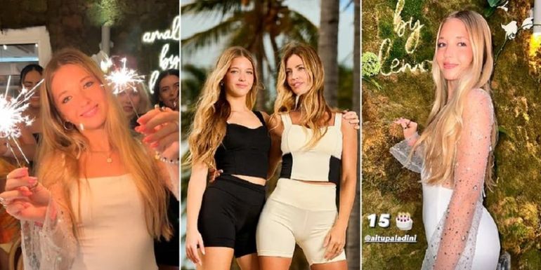 Rocío Guirao Díaz compartió las fotos de la fiesta de 15 de su hija Aitana Paladini en Miami. Rocío Guirao Díaz compartió las fotos de la fiesta de 15 de su hija Aitana Paladini en Miami.