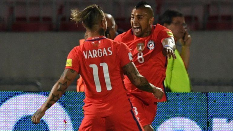 Vidal fue la gran figura de los de Juan Antonio Pizzi.