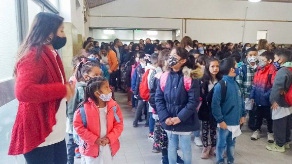 Zapala: terminaron obra de gas y vuelven las clases presenciales
