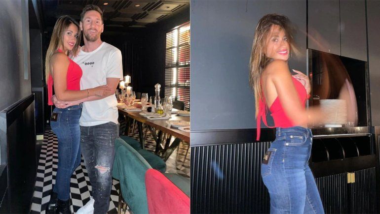 La cena de los Messi con un viejo amigo: el menú y las fotos