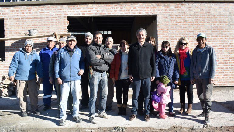 La obra del Colegio del Sol marcha con viento  a favor