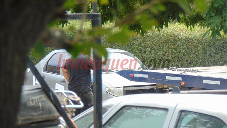 Exclusivo: el auto en el que viajaba la chica y su amigo